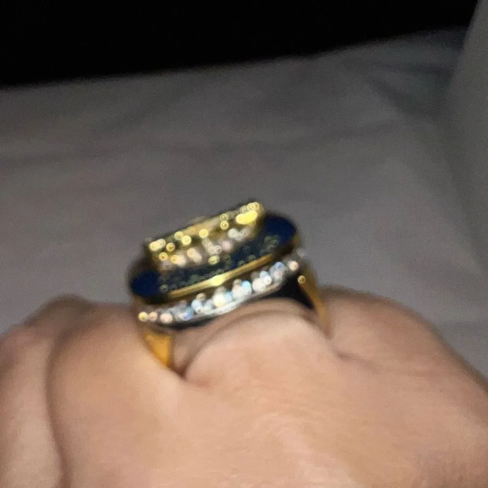 Gold Tone‎ Fun Faux Grand Slam Tournament Win Ring